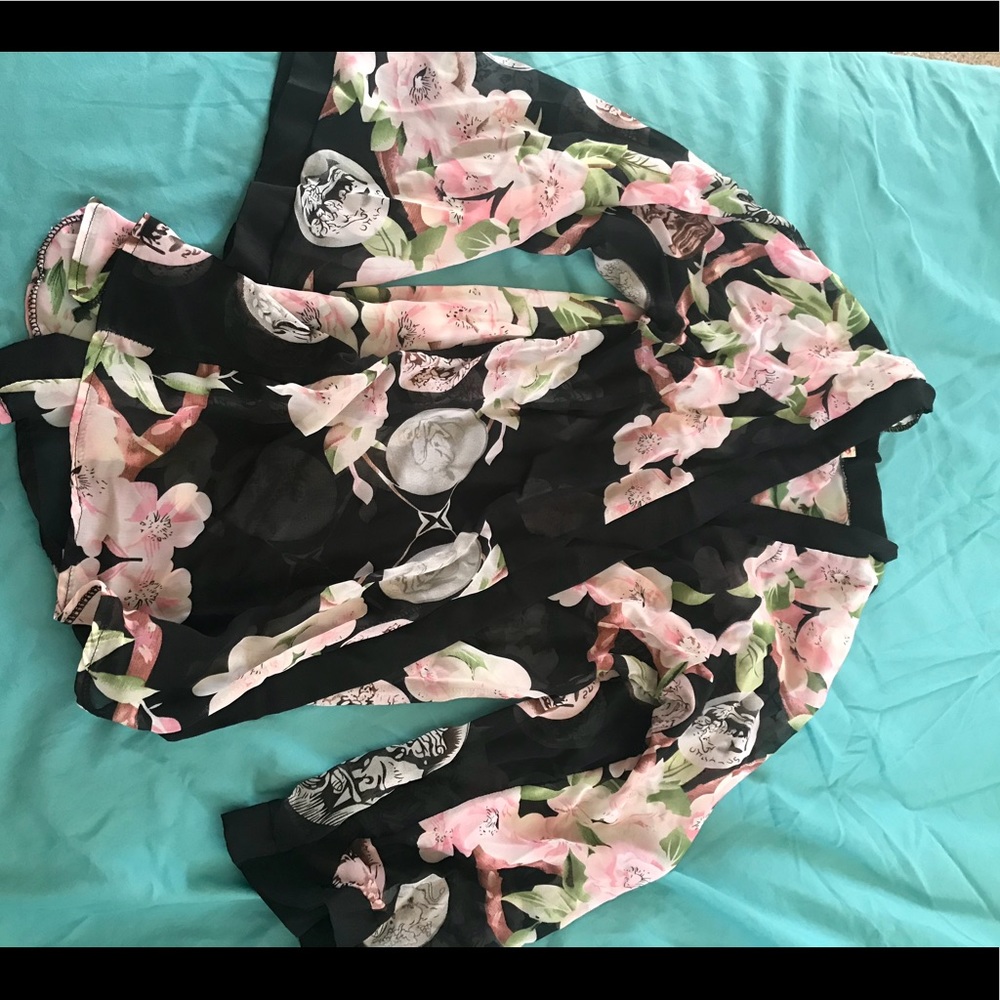 Silk cardigan